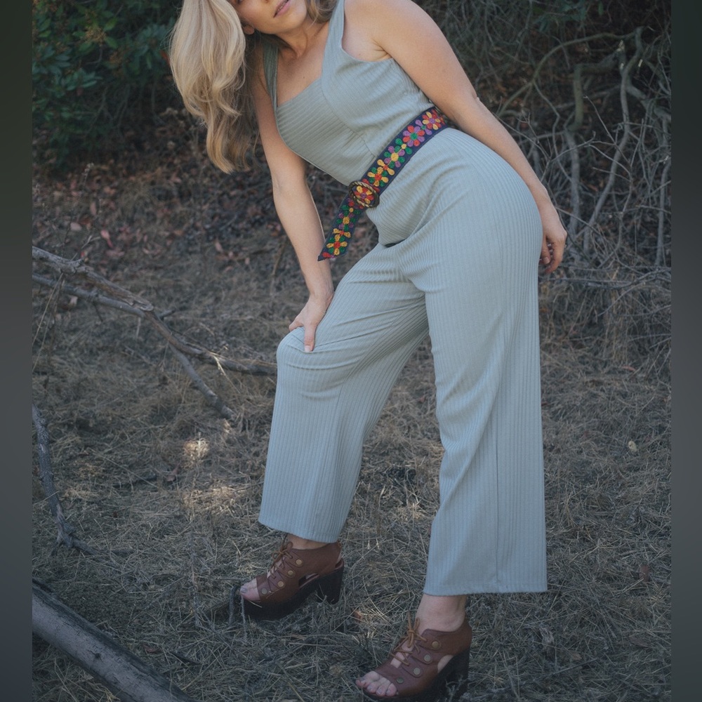 Blue vintage jumpsuit